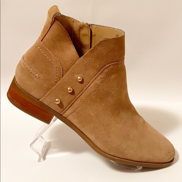 FRANCO SARTO Ruby Post Button Ankle Boot 10 - Picture 4 of 8